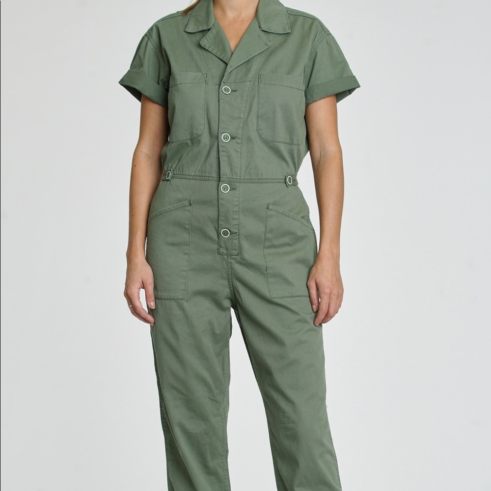 Pistola green jumpsuit